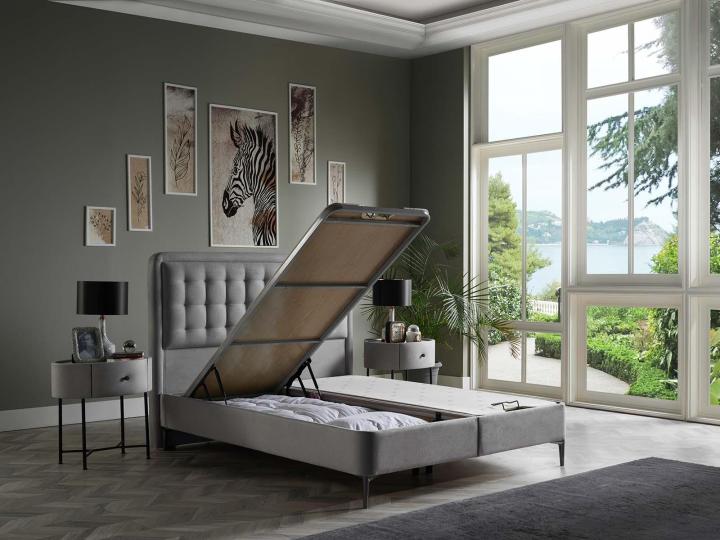 LIFE BAZA BASLIK YATAK GRI4